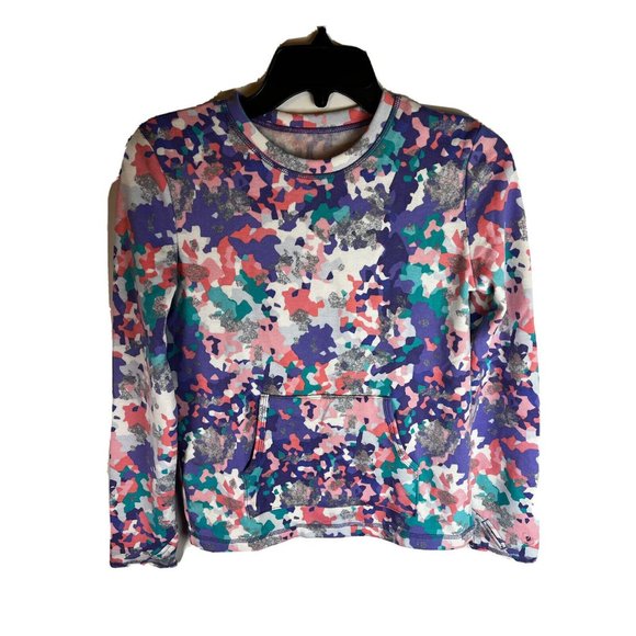 Cuddl Duds Multi Color Sweatshirt Girls XL NWT - Picture 1 of 9